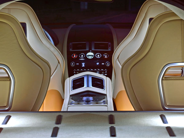 Aston Rapide S luxury cabin
