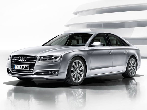 Metallic Gray Audi A8