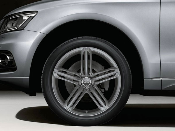 Audi Q5's 18” wheels