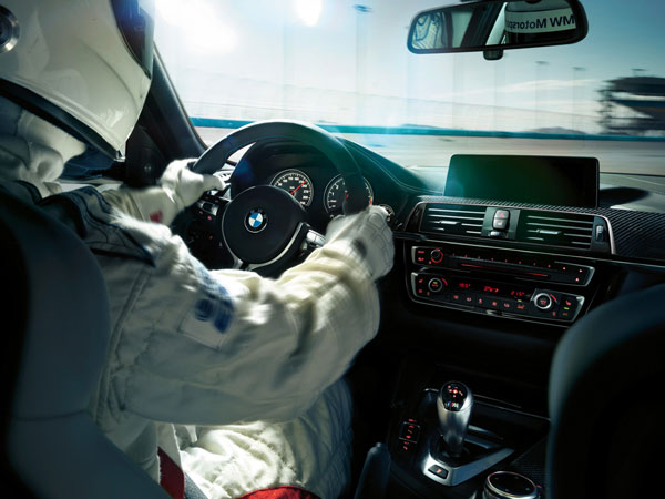 BMW M3 Sedan's exclusive cockpit