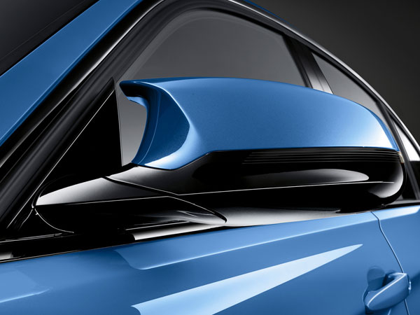 BMW M3 Sedan's M exterior mirrors