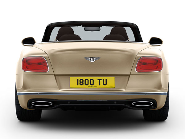 Bentley Continental GTC, a prestigious supercar