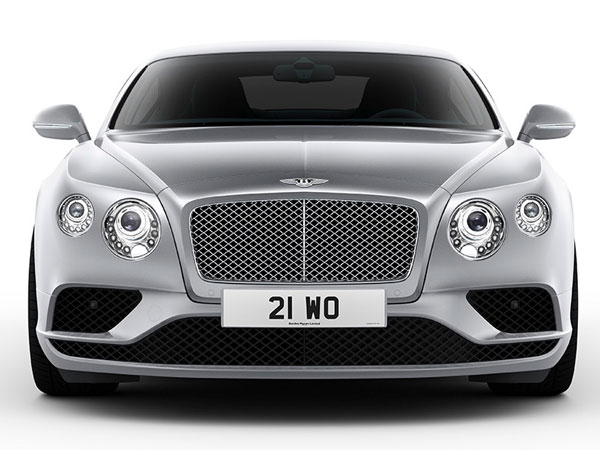 Bentley Continental Front View