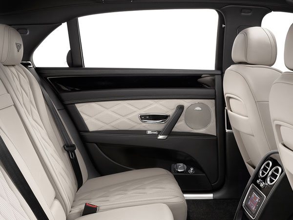 Bentley Flying Spur hand-stitched seats
