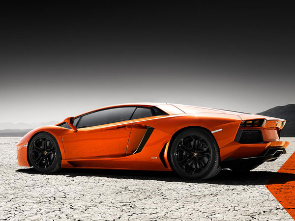 Lamborghini Aventador, a powerful supercar