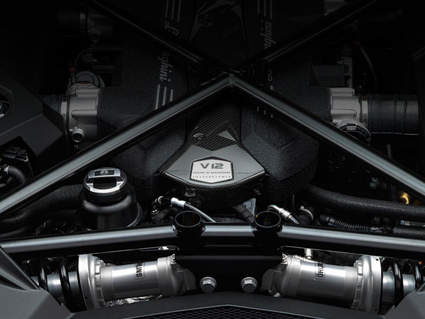 Aventador's V12 engine