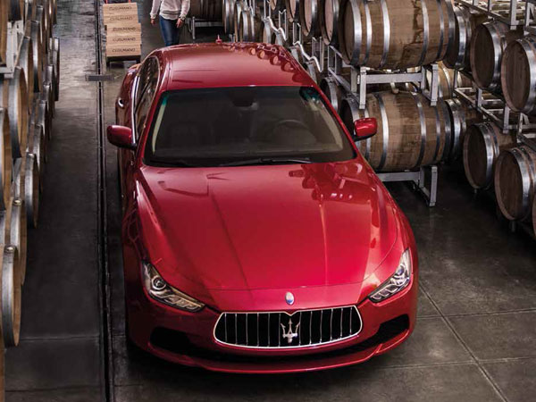 Maserati's luxurious sports seats
