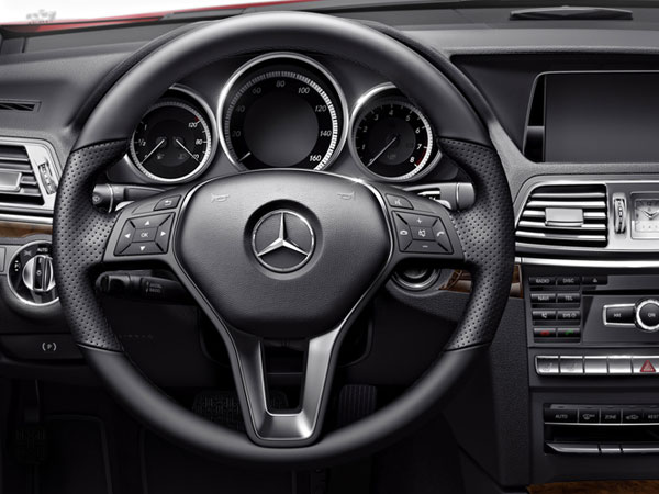 Mercedes E Class's driving cockpit