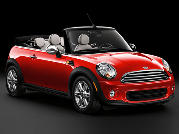 Red Mini Convertible Cooper S