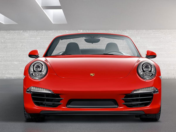 Porsche 911 Carrera, a smart open top sports car