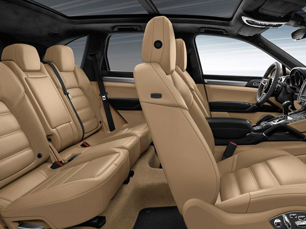 Porsche luxury interior