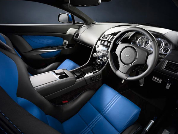 Aston Martin hand-built sports car